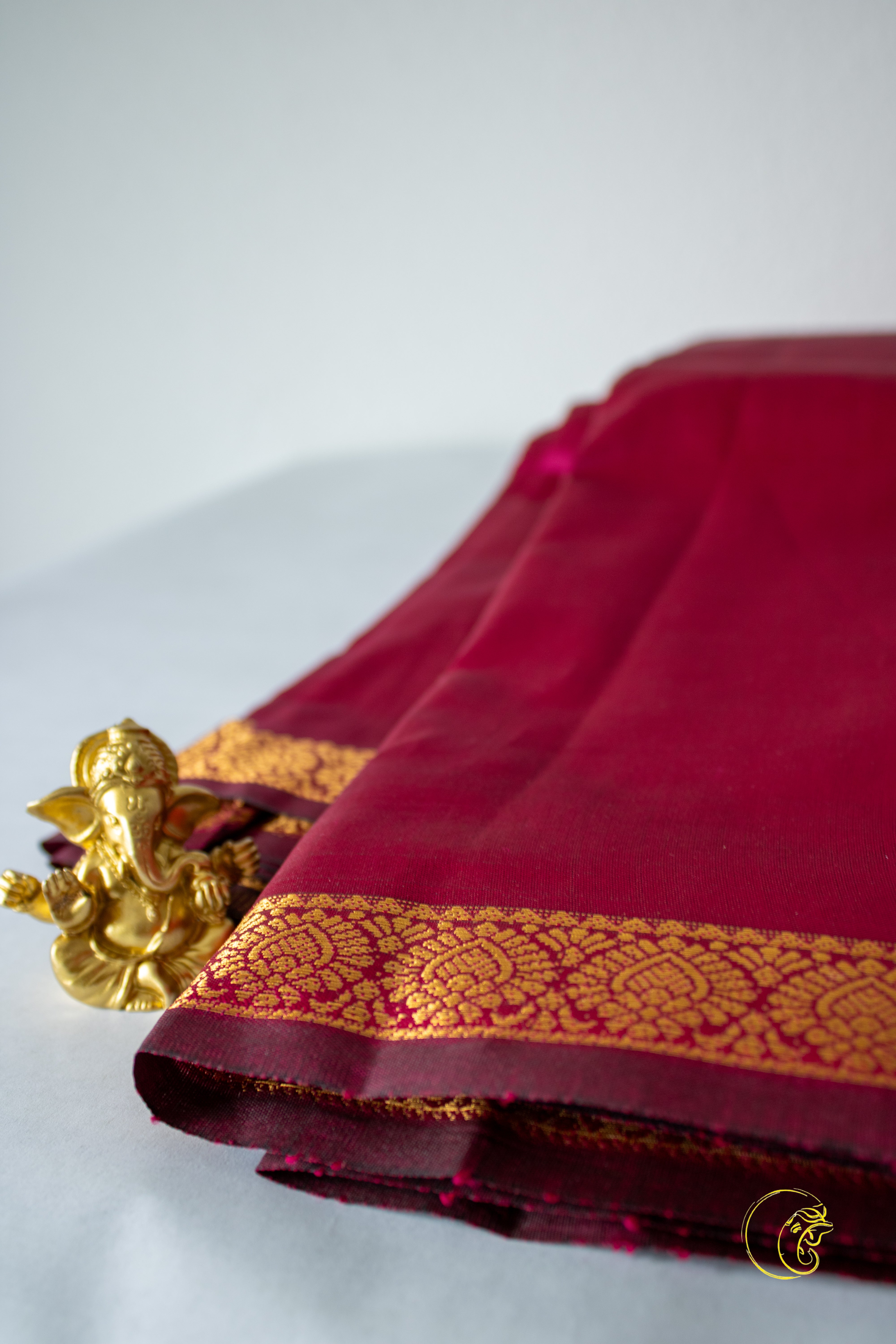 Magenta SoftCotton Saree