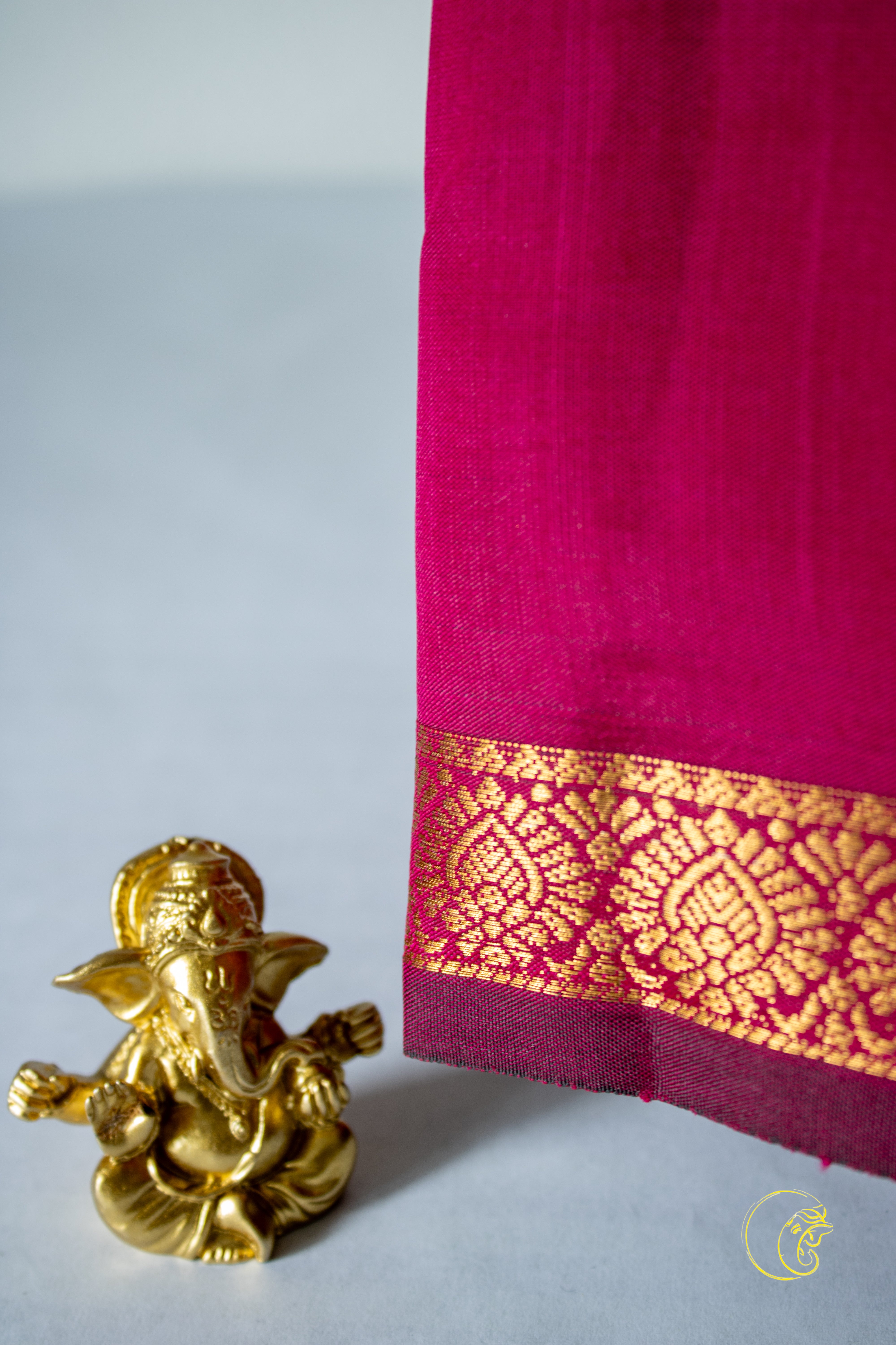 Magenta SoftCotton Saree