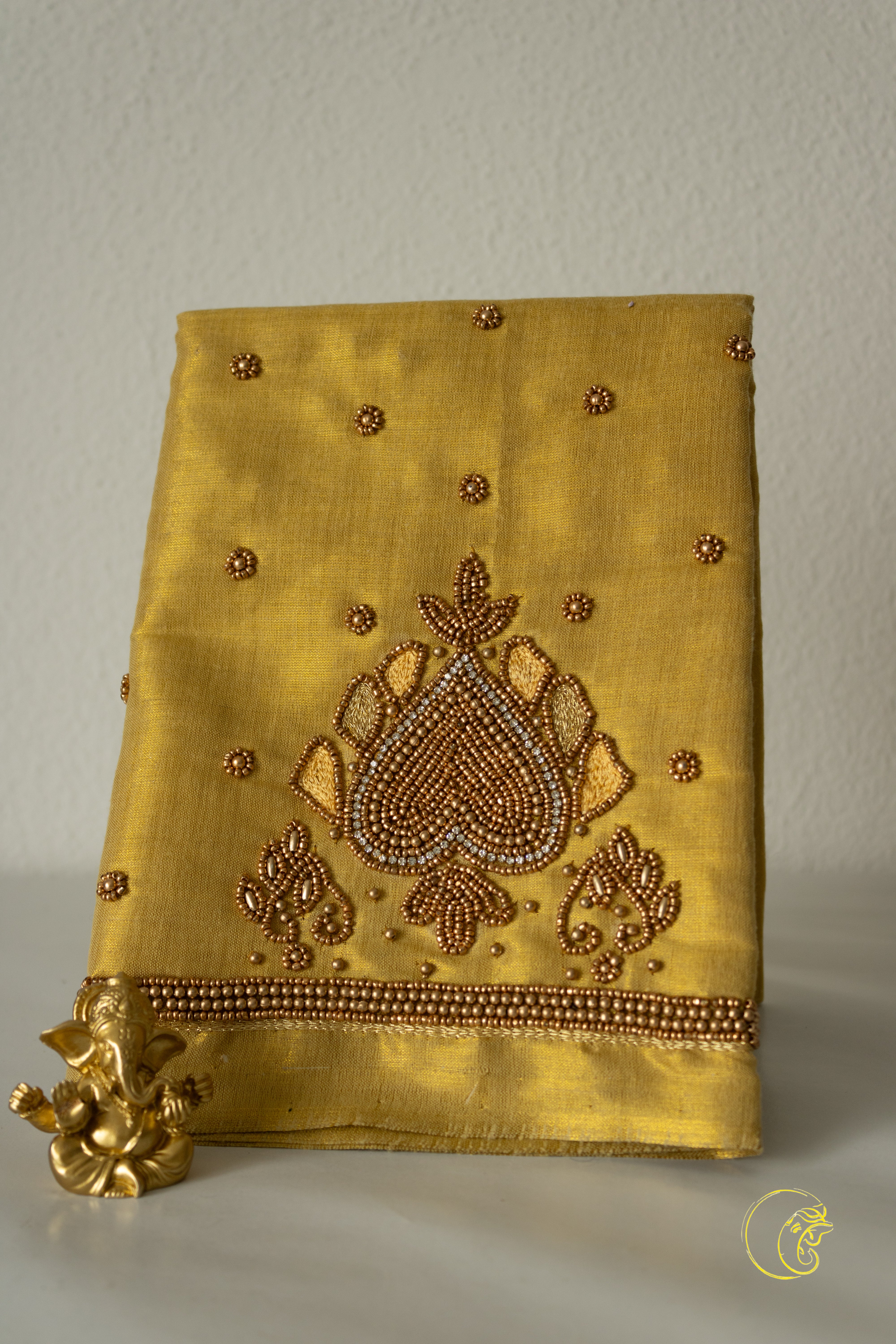 Gold Aari Blouse