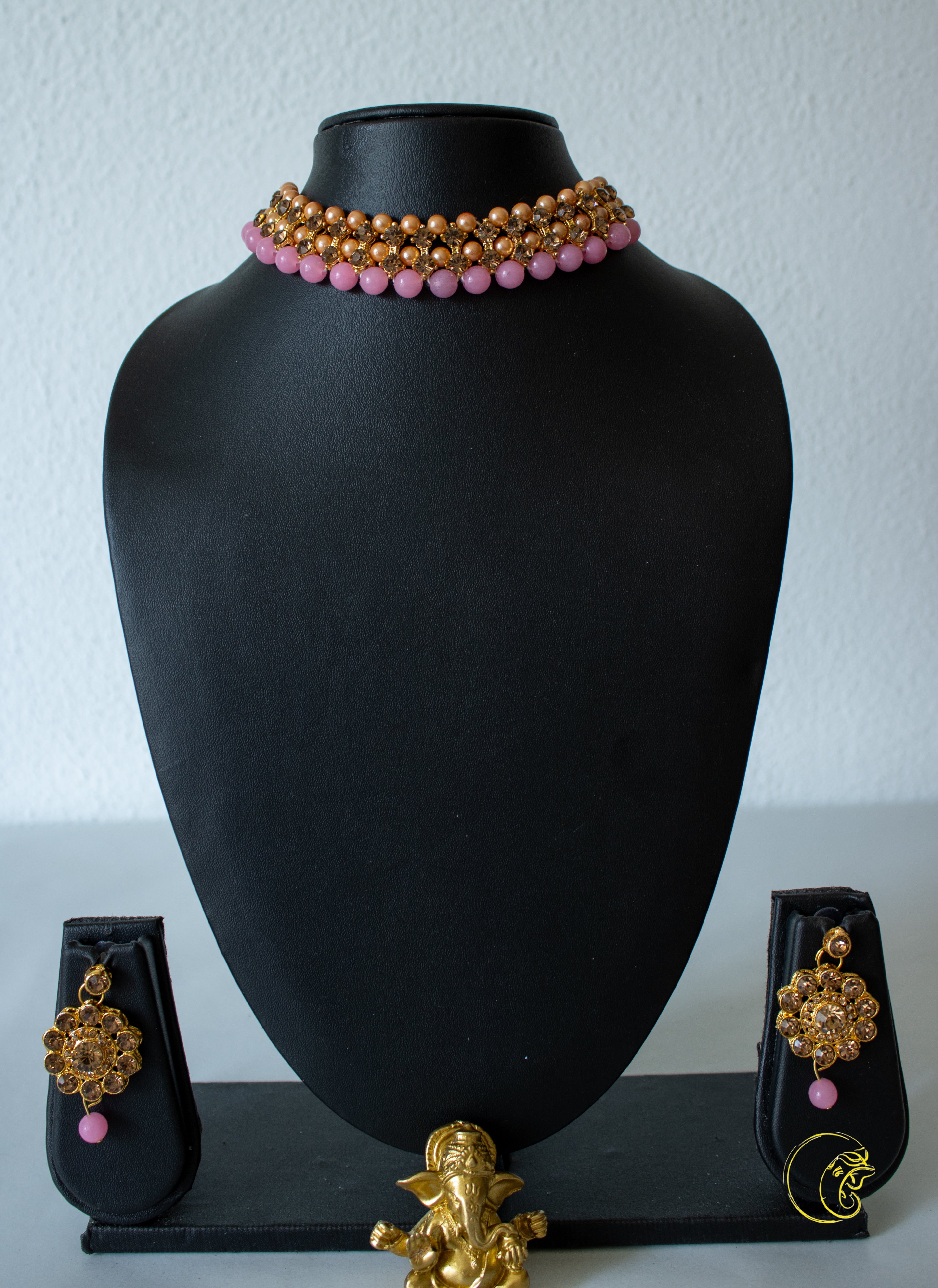 Pink Necklace Set