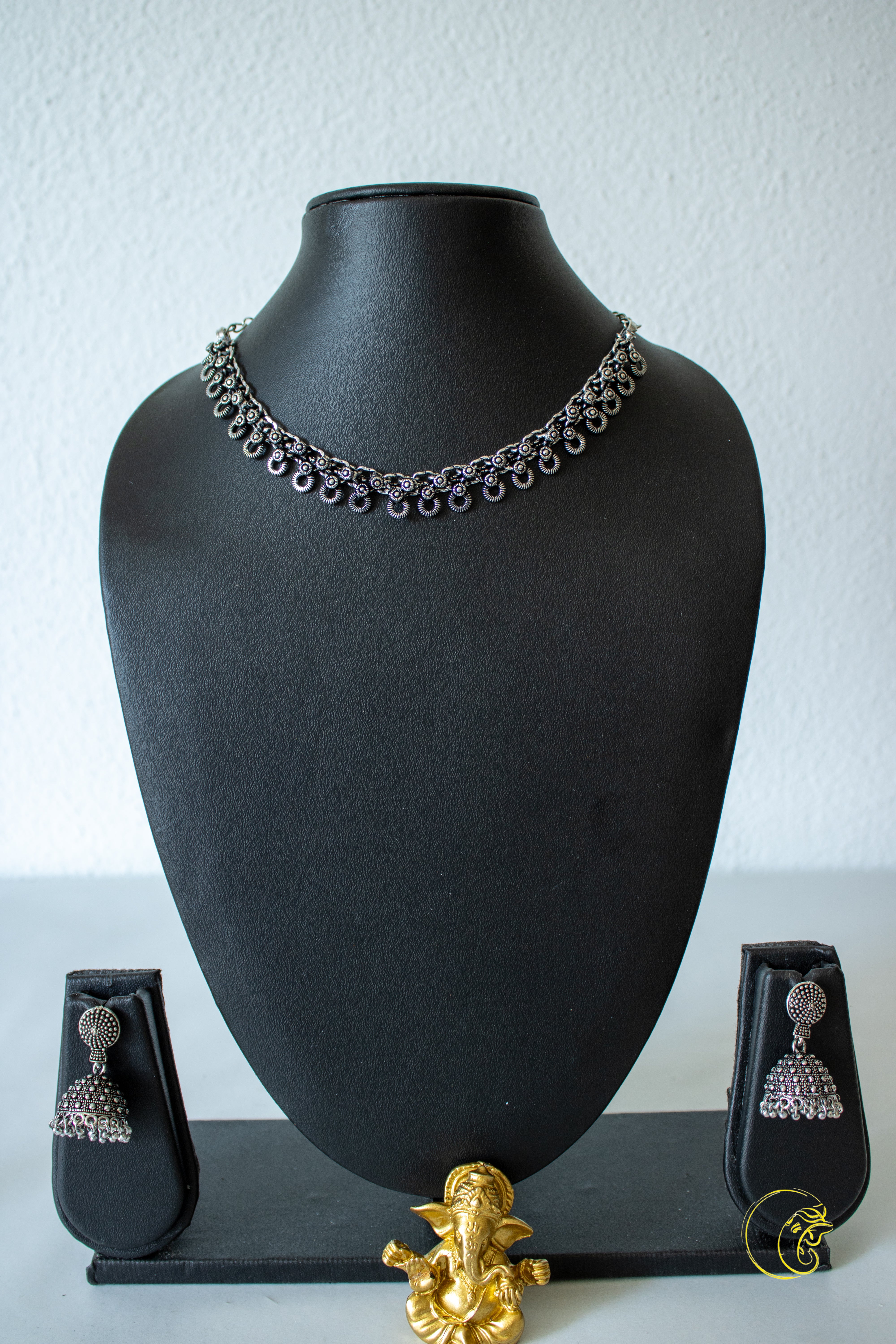 Silver Necklace Set