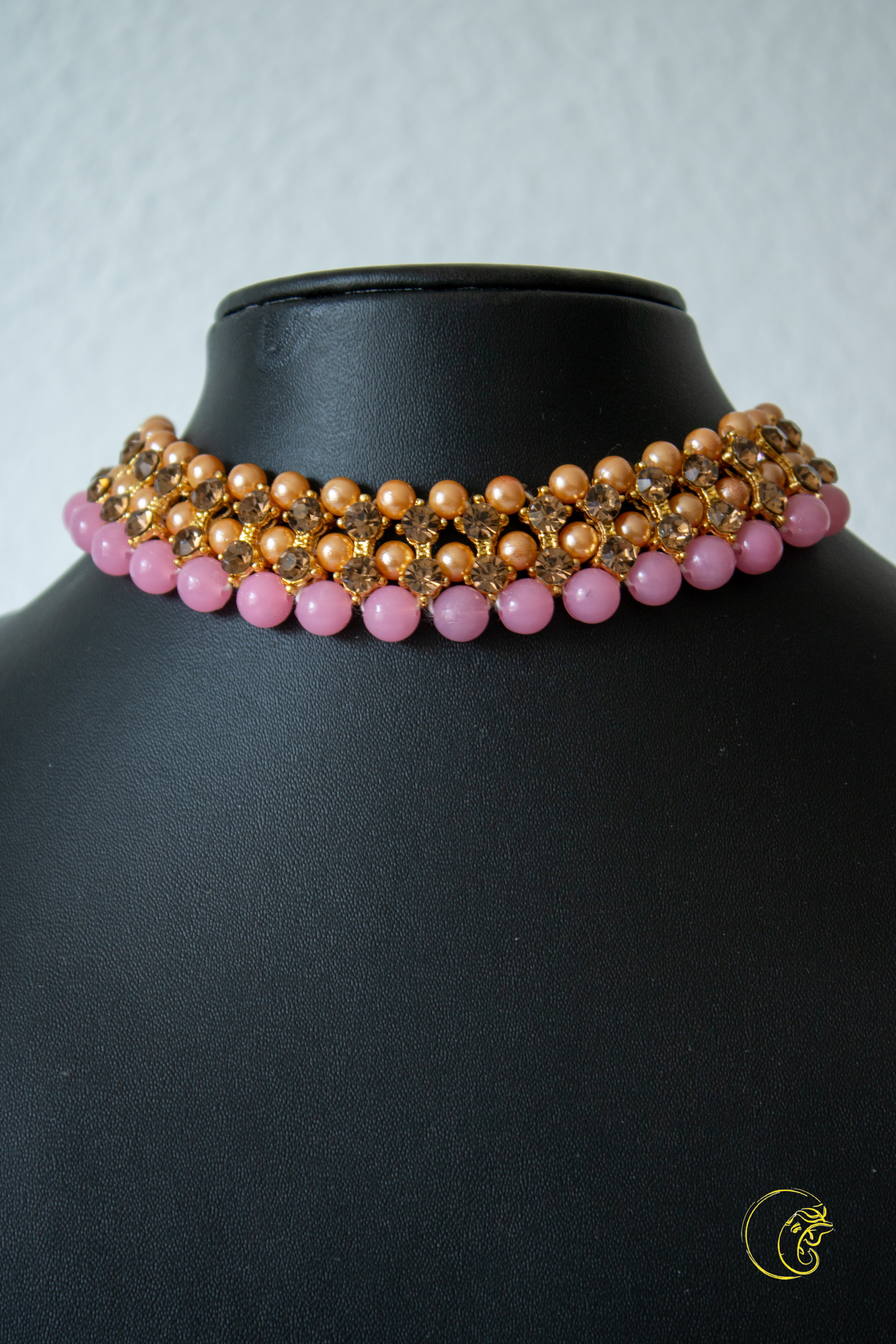 Pink Necklace Set