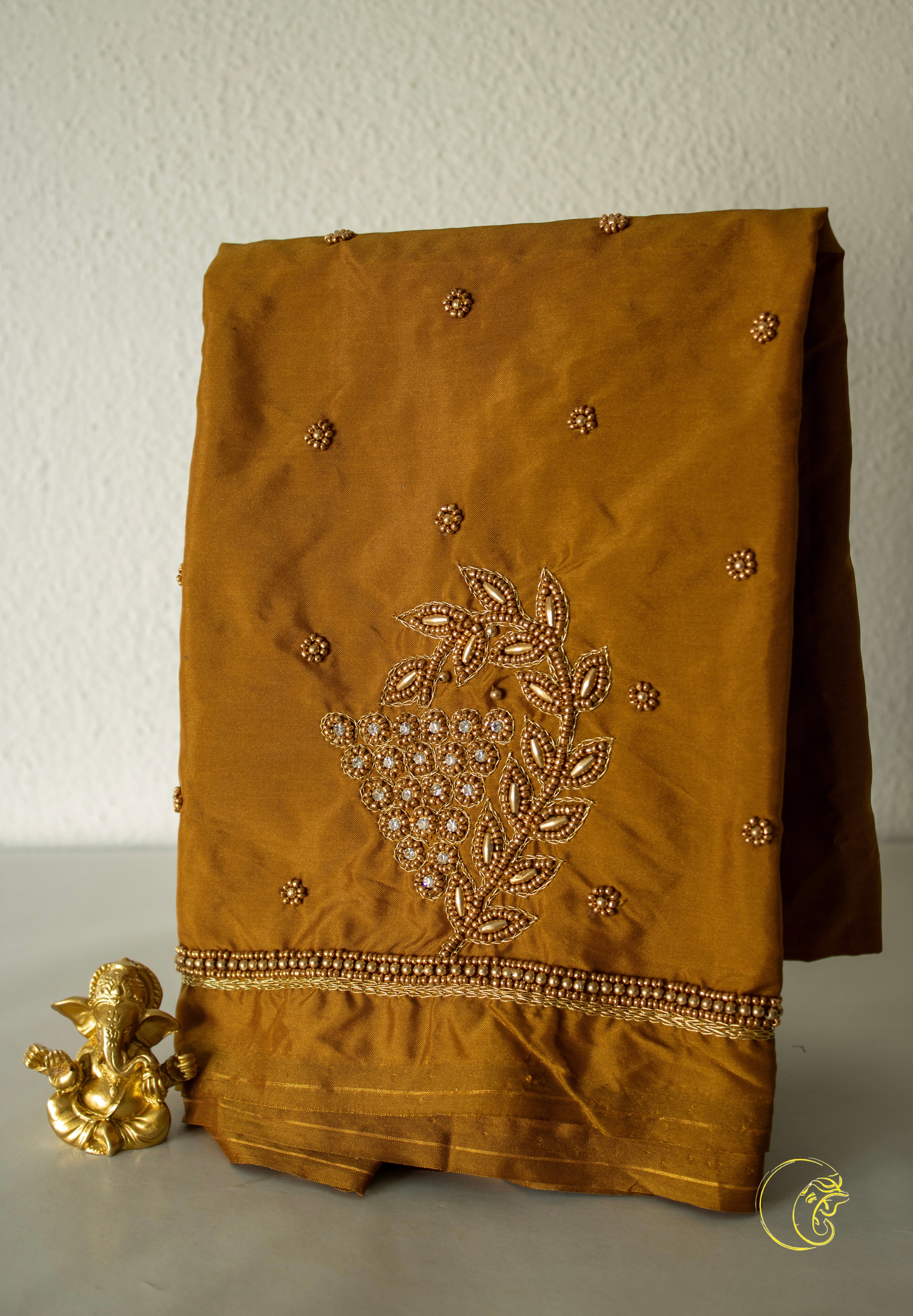 Light Brown Aari Blouse