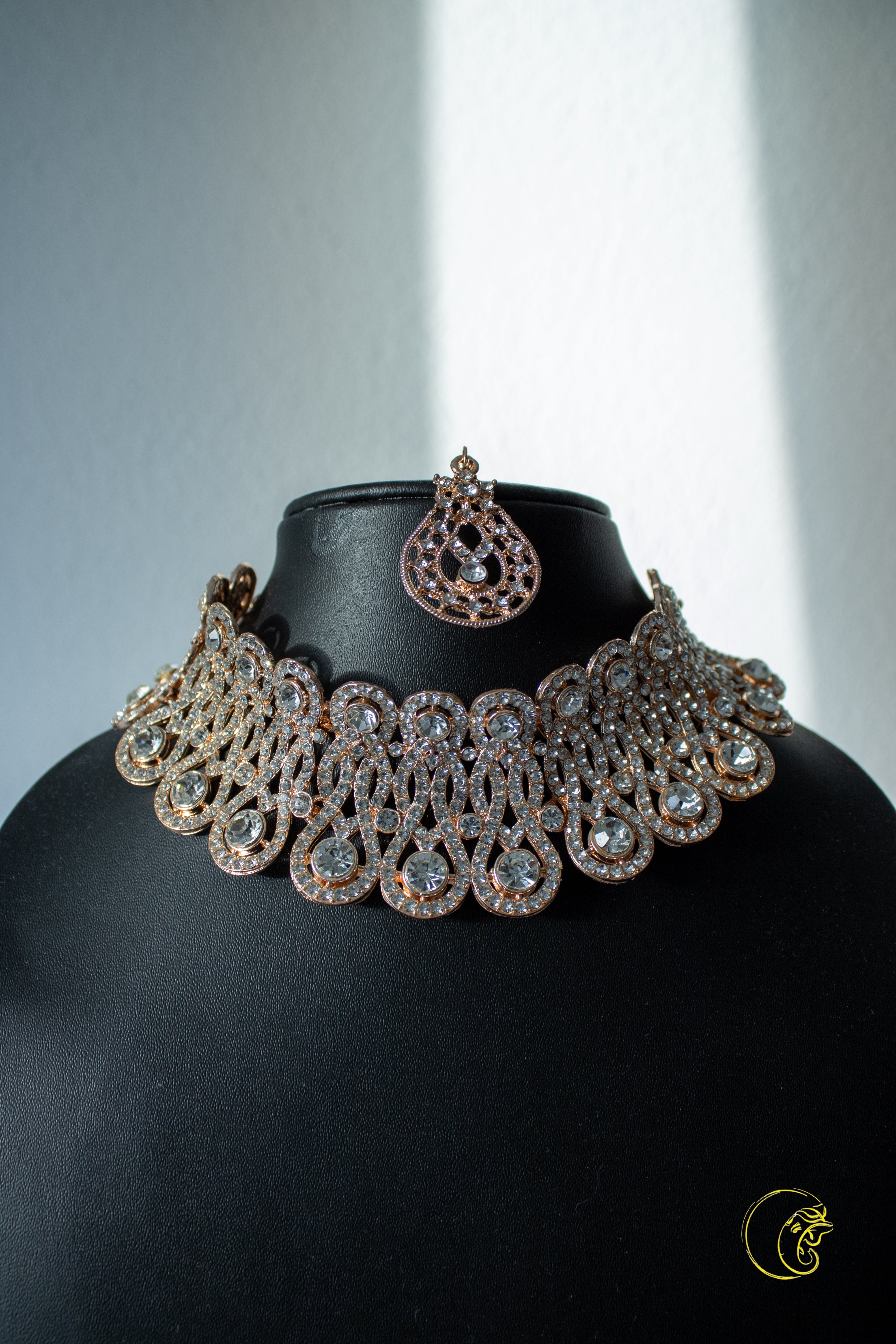 Rosegold Necklace Set